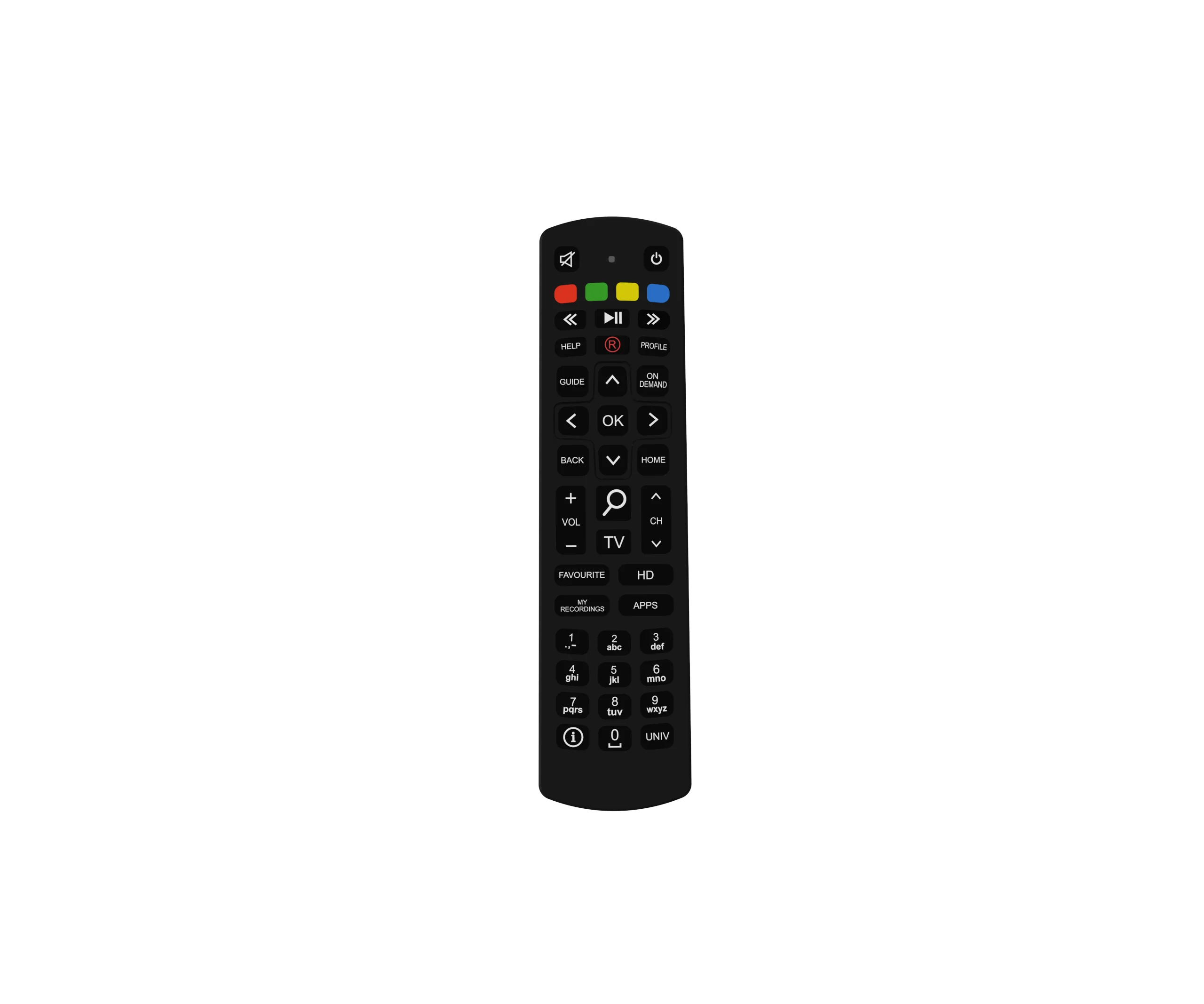 L50 Smart TV Remote